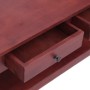 Mesa de centro de madera maciza de caoba marrón 100x55x46 cm de , Mesas de centro - Ref: Foro24-283837, Precio: 239,92 €, Des...