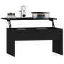 Mesa de centro madera contrachapada negra 80x50,5x41,5 cm de vidaXL, Mesas de centro - Ref: Foro24-809639, Precio: 65,67 €, D...