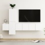 Set de muebles de salón TV 5 piezas madera de ingeniería blanco von , TV-Möbel - Ref: Foro24-3078653, Preis: 164,35 €, Rabatt: %