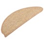Alfombrilla autoadhesiva escalera 15 uds marrón claro 65x21x4cm by , Stair mats - Ref: Foro24-326904, Price: 132,92 €, Discou...