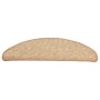 Alfombrilla autoadhesiva escalera 15 uds marrón claro 65x21x4cm by , Stair mats - Ref: Foro24-326904, Price: 132,92 €, Discou...