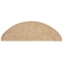 Alfombrilla autoadhesiva escalera 15 uds marrón claro 65x21x4cm by , Stair mats - Ref: Foro24-326904, Price: 132,92 €, Discou...