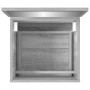 Armario de baño con espejo madera contrachapada gris Sonoma | Foro24.es | Tu tienda online para hogar, jardín y más Foro24.es