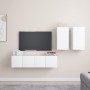 Set de muebles de salón TV 4 piezas madera de ingeniería blanco von , TV-Möbel - Ref: Foro24-3078685, Preis: 140,52 €, Rabatt: %