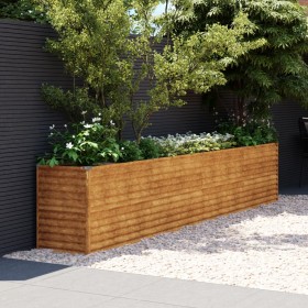 Jardinera acero corten 385x50x69 cm de , Maceteros y jardineras - Ref: Foro24-151987, Precio: 146,30 €, Descuento: -5%%