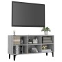 Mueble de TV con patas de metal gris Sonoma 103,5x30x50 cm | Foro24.es | Tu tienda online para hogar, jardín y más Foro24.es
