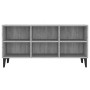 Mueble de TV con patas de metal gris Sonoma 103,5x30x50 cm | Foro24.es | Tu tienda online para hogar, jardín y más Foro24.es