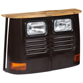 Aparador con forma de camión madera maciza de mango gris oscuro de , Aparadores - Ref: Foro24-246244, Precio: 337,29 €