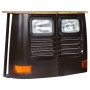 Aparador con forma de camión madera maciza de mango gris oscuro de , Aparadores - Ref: Foro24-246244, Precio: 337,29 €