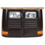 Aparador con forma de camión madera maciza de mango gris oscuro de , Aparadores - Ref: Foro24-246244, Precio: 337,29 €