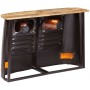 Aparador con forma de camión madera maciza de mango gris oscuro de , Aparadores - Ref: Foro24-246244, Precio: 337,29 €