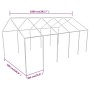 Estructura de carpa de fiesta para jardín de acero 10x5 m | Foro24.es | Tu tienda online para hogar, jardín y más Foro24.es