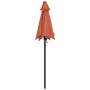 Sombrilla de aluminio color terracota 200x224 cm von , Sonnenschirme - Ref: Foro24-47209, Preis: 46,25 €, Rabatt: %