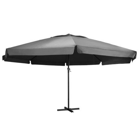 Sombrilla de jardín palo de aluminio gris antracita 600 cm von , Sonnenschirme - Ref: Foro24-47372, Preis: 277,34 €, Rabatt: %