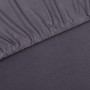 Funda para sofá elástica tela jersey poliéster gris antracita von , Abdeckungen - Ref: Foro24-131082, Preis: 31,02 €, Rabatt:...