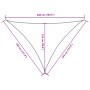 Toldo de vela triangular tela Oxford terracota 3,5x3,5x4,9 m von , Sonnenschirme - Ref: Foro24-135395, Preis: 30,40 €, Rabatt: %