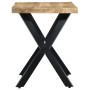 Mesa de comedor madera maciza de mango rugosa 120x60x75 cm de , Mesas de cocina y de comedor - Ref: Foro24-247441, Precio: 21...