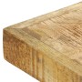 Mesa de comedor madera maciza de mango rugosa 120x60x75 cm de , Mesas de cocina y de comedor - Ref: Foro24-247441, Precio: 21...