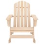 Silla mecedora de jardín Adirondack madera maciza de abeto von , Gartenstühle - Ref: Foro24-315882, Preis: 91,52 €, Rabatt: %