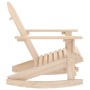 Silla mecedora de jardín Adirondack madera maciza de abeto von , Gartenstühle - Ref: Foro24-315882, Preis: 91,52 €, Rabatt: %