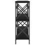 Mesa consola madera de ingeniería negra 156x28x80,5 cm by , Side tables - Ref: Foro24-835424, Price: 78,40 €, Discount: %