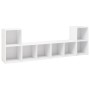 Muebles de salón 4 pzas madera ingeniería blanco 72x35x36,5 cm | Foro24.es | Tu tienda online para hogar, jardín y más Foro24.es