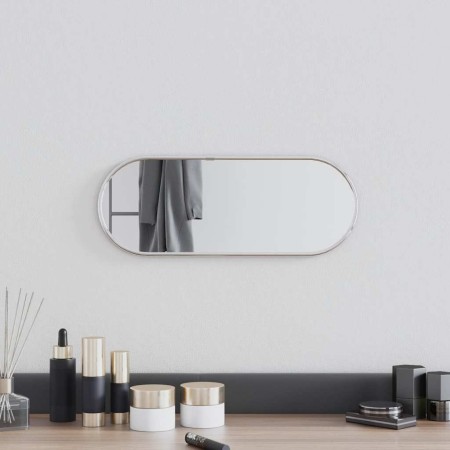 Espejo de pared ovalado plateado 40x15 cm von , Spiegel - Ref: Foro24-348188, Preis: 17,53 €, Rabatt: %