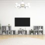 Muebles de salón 8 piezas madera de ingeniería gris hormigón | Foro24.es | Tu tienda online para hogar, jardín y más Foro24.es