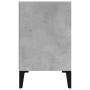 Mesita de noche con patas metal gris hormigón 40x30x50 cm von , Nachttische - Ref: Foro24-805805, Preis: 31,62 €, Rabatt: -5%%