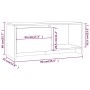 Mueble de TV madera de ingeniería gris Sonoma 90x35x40 cm von , TV-Möbel - Ref: Foro24-813018, Preis: 51,74 €, Rabatt: -5%%