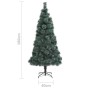 Árbol de Navidad artificial con soporte verde PET 180 cm de , Arboles de navidad - Ref: Foro24-328484, Precio: 71,14 €