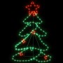 Figura de árbol de Navidad con 144 LED 88x56 cm de , Luces de Navidad - Ref: Foro24-343288, Precio: 48,04 €, Descuento: -5%%