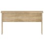 Center table made of Sonoma oak engineered wood, measuring 80x50.5x41.5 cm. by vidaXL, Coffee table - Ref: Foro24-809641, Pri...