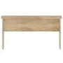 Mesa de centro madera ingeniería roble Sonoma 80x50,5x41,5 cm de vidaXL, Mesas de centro - Ref: Foro24-809641, Precio: 66,44 ...