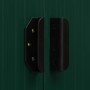 Cobertizo jardín con tejado extendido acero verde 336x270x181 cm by , Sheds - Ref: Foro24-144041, Price: 734,16 €, Discount: %