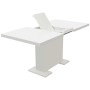 Mesa de comedor extensible negra con brillo by , Kitchen and dining tables - Ref: Foro24-243548, Price: 345,02 €, Discount: %
