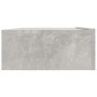 Mueble para TV con luces LED gris hormigón 90x35x15,5 cm de , Muebles TV - Ref: Foro24-832876, Precio: 64,93 €, Descuento: %
