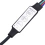 Mueble para TV con luces LED gris hormigón 90x35x15,5 cm de , Muebles TV - Ref: Foro24-832876, Precio: 64,93 €, Descuento: %