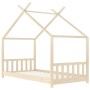 Estructura de cama infantil de madera maciza de pino 80x160 cm by , Cribs and beds for children - Ref: Foro24-283365, Price: ...