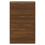 Mueble zapatero madera contrachapada marrón roble 63x24x103 cm | Foro24.es | Tu tienda online para hogar, jardín y más Foro24.es
