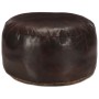 Puf marrón oscuro 60x30 cm cuero auténtico de cabra by , Ottomans - Ref: Foro24-248139, Price: 136,56 €, Discount: %
