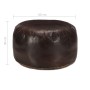 Puf marrón oscuro 60x30 cm cuero auténtico de cabra by , Ottomans - Ref: Foro24-248139, Price: 136,56 €, Discount: %