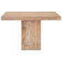 Mesa de comedor de madera maciza de mango 120x120x77 cm de , Mesas de cocina y de comedor - Ref: Foro24-288117, Precio: 522,7...