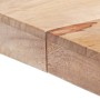 Mesa de comedor de madera maciza de mango 120x120x77 cm de , Mesas de cocina y de comedor - Ref: Foro24-288117, Precio: 522,7...
