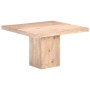 Mesa de comedor de madera maciza de mango 120x120x77 cm de , Mesas de cocina y de comedor - Ref: Foro24-288117, Precio: 522,7...