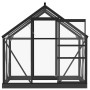 Invernadero de vidrio gris antracita aluminio 155x103x191cm von , Gewächshäuser - Ref: Foro24-3082333, Preis: 357,16 €, Rabat...