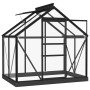 Invernadero de vidrio gris antracita aluminio 155x103x191cm von , Gewächshäuser - Ref: Foro24-3082333, Preis: 357,16 €, Rabat...