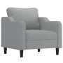Juego de sofás con cojines 4 piezas tela gris claro von , Sofas - Ref: Foro24-3201778, Preis: 636,00 €, Rabatt: %