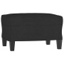 Juego de sofás con cojines 3 piezas tela negro by , Sofas - Ref: Foro24-3201814, Price: 466,39 €, Discount: %