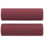 Juego de sofás con cojines 2 piezas tela rojo tinto | Foro24.es | Tu tienda online para hogar, jardín y más Foro24.es